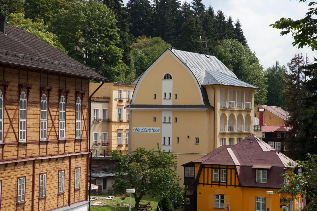 Bellevue Hotel Janske Lazne Bagian luar foto